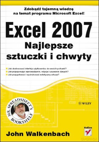 Excel 2007. Najlepsze sztuczki i chwyty [KSIĄŻKA]