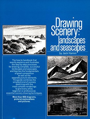 Drawing Scenery: Seascapes and Landscapes: Landscapes and Seascapes - Jack Hamm [KSIĄŻKA]