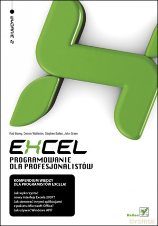Excel. Programowanie dla profesjonalistów. Wydanie II [KSIĄŻKA]