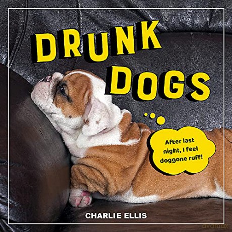 Drunk Dogs: Hilarious Pics of Plastered Pups - Charlie Ellis [KSIĄŻKA]