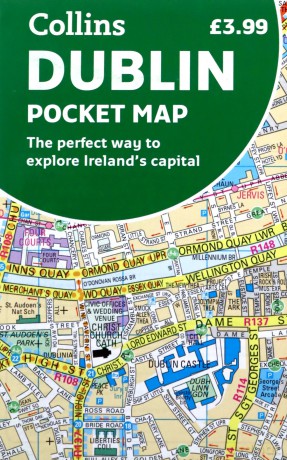 Dublin Pocket Map: The perfect way to explore Ireland's capital - Collins Maps [KSIĄŻKA]