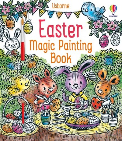 Easter Magic Painting Book (Magic Painting Books) - Abigail Wheatley [KSIĄŻKA]