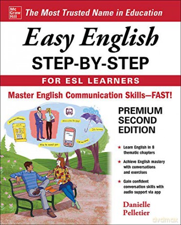 Easy English Step-by-Step for ESL Learners, Second Edition (NTC FOREIGN LANGUAGE) - Danielle Pelletier [KSIĄŻKA]