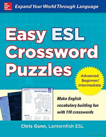 Easy Esl Crossword Puzzles (NTC FOREIGN LANGUAGE) - Chris Gunn [KSIĄŻKA]