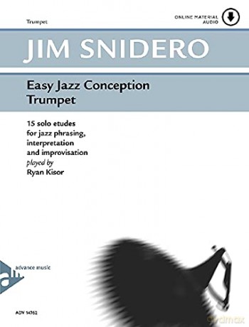 Easy Jazz Conception: Trumpet (Advance Music: Easy Jazz Conception) - Jim Snidero [KSIĄŻKA]