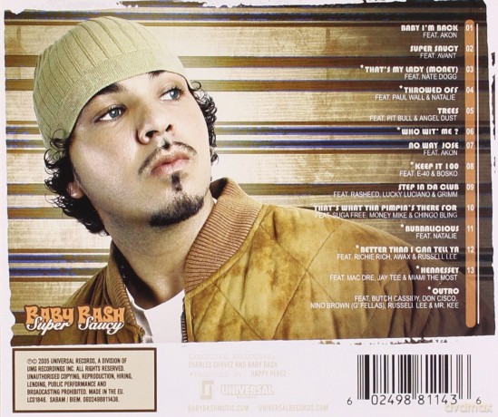Baby Bash: Super Saucy [CD]