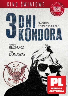 Trzy dni kondora (Kino światowe) [DVD]