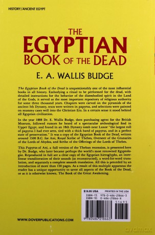 Egyptian Book Of The Dead - Sir E. A. Wallis Budge [KSIĄŻKA]