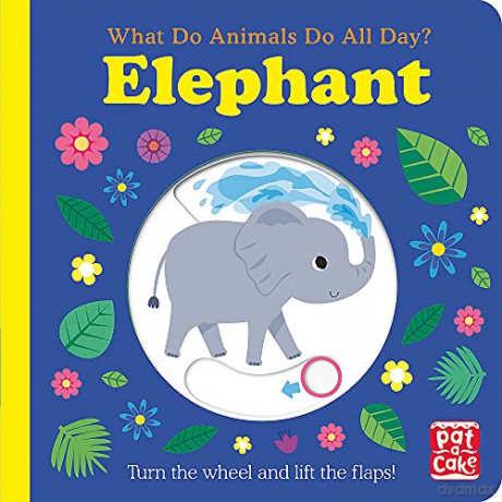 Elephant: Lift the Flap Board Book - Pat-a-Cake [KSIĄŻKA]