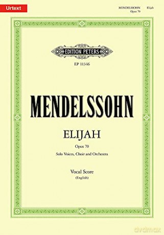 Elijah (Vocal Score) - Felix Mendelssohn [KSIĄŻKA]