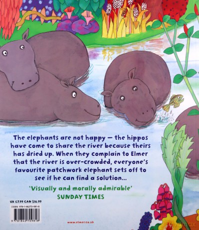 Elmer and the Hippos (Elmer Picture Books) - David McKee [KSIĄŻKA]