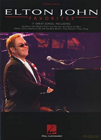 Elton John: Favorites (Piano Solos) - Elton John [KSIĄŻKA]