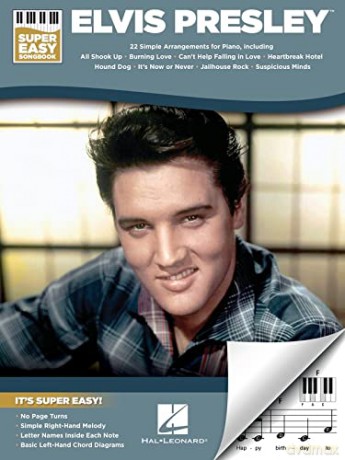 Elvis Presley - Super Easy Piano.: Super Easy Piano Songbook With Lyrics (Super Easy Songbook) - Elvis Presley [KSIĄŻKA]