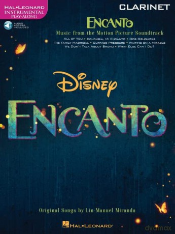 Encanto for Clarinet. Instrumental Play-Along. Book and Audio-Online - Lin-Manuel Miranda [KSIĄŻKA]