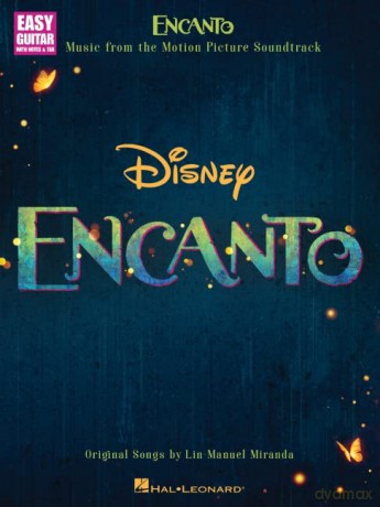 Encanto. Music from the Motion Picture Soundtrack. Easy Guitar (Instrumental Play-along) - Lin-Manuel Miranda [KSIĄŻKA]