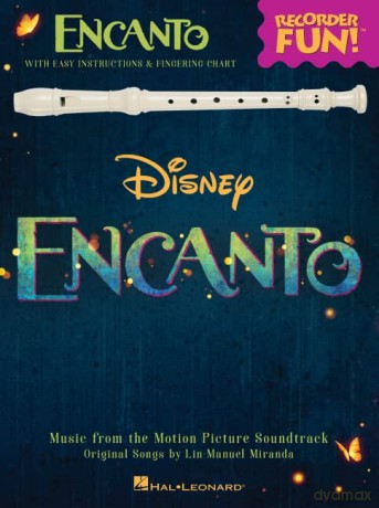 Encanto. Music from the Motion Picture Sountrack Arranged for Recorder (Recorder Fun!) - Lin-Manuel Miranda [KSIĄŻKA]
