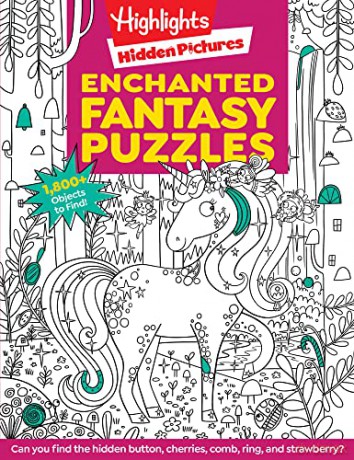 Enchanted Fantasy Puzzles (Highlights Hidden Pictures) - Highlights [KSIĄŻKA]