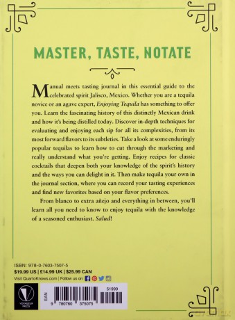Enjoying Tequila: A Tasting Guide and Journal (Liquor Library) - Paul Kahan [KSIĄŻKA]
