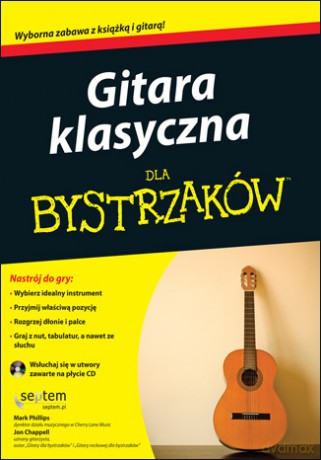Gitara klasyczna dla bystrzaków [KSIĄŻKA]+[CD]