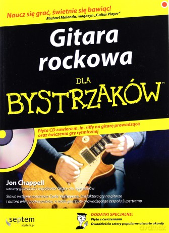 Gitara rockowa dla bystrzaków [KSIĄŻKA]