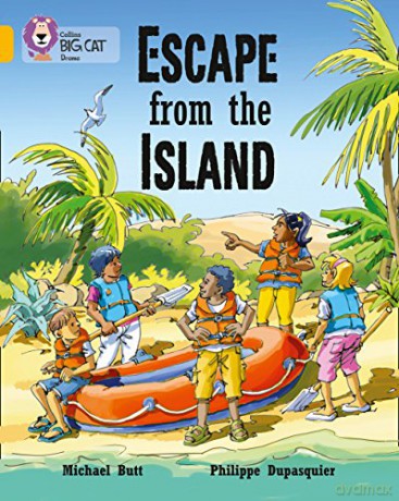 Escape from the Island: Band 09/Gold (Collins Big Cat) - Michael Butt [KSIĄŻKA]