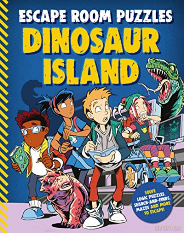 Escape Room Puzzles: Dinosaur Island (Escape Room Puzzles, 1) - Claire Lister [KSIĄŻKA]