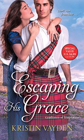 Escaping His Grace (Gentlemen Of Temptation) - Kristin Vayden [KSIĄŻKA]