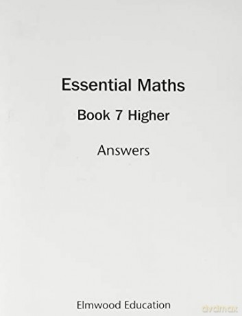Essential Maths 7 Higher Answers - Michael White [KSIĄŻKA]
