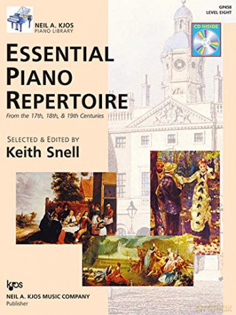 Essential Piano Repertoire Level Eight - Keith Snell [KSIĄŻKA]