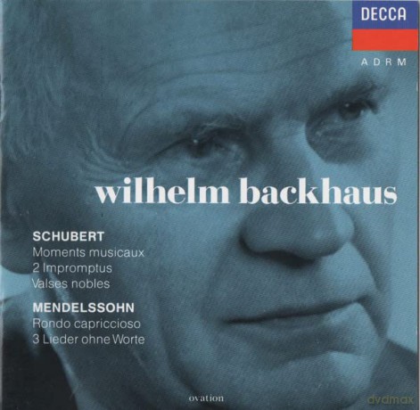 Backhaus: Mend:Piano Works [CD]