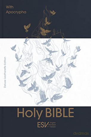 ESV Holy Bible with Apocrypha, Anglicized Deluxe Leatherette Edition: English Standard Version - SPCK ESV Bibles [KSIĄŻKA]