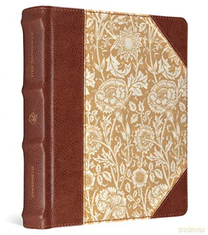 ESV Journaling Bible (Cloth Over Board, Antique Floral Design): English Standard Version, Journaling Bible, Antique Floral Design - Crossway [KSIĄŻKA]