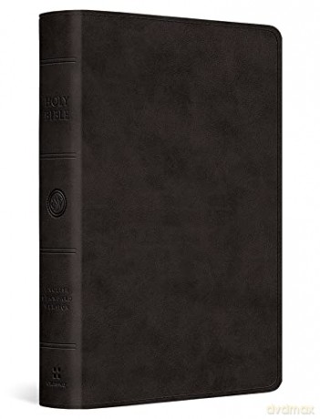 ESV Large Print Bible: English Standard Version, Black, TruTone - Crossway Bibles [KSIĄŻKA]