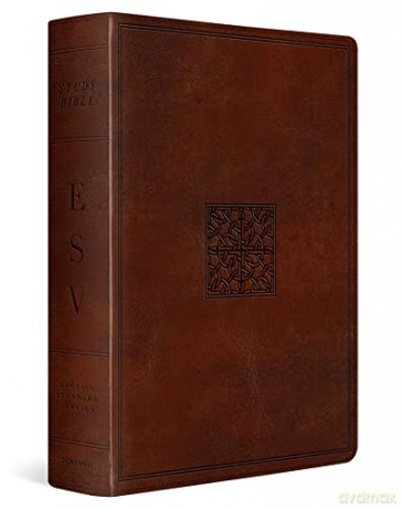 ESV Study Bible (TruTone, Walnut, Celtic Imprint Design): English Standard Version, Trutone, Walnut, Celtic Imprint Design - Crossway Bibles [KSIĄŻKA]