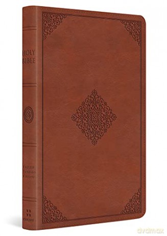 ESV Thinline Bible: English Standard Version, Terracotta, TruTone, Ornament Design, Thinline - Crossway [KSIĄŻKA]