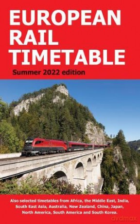 European Rail Timetable Summer 2022 - Chris Woodcock [KSIĄŻKA]