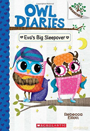 Eva's Big Sleepover (Owl Diaries, 9) - Rebecca Elliott [KSIĄŻKA]