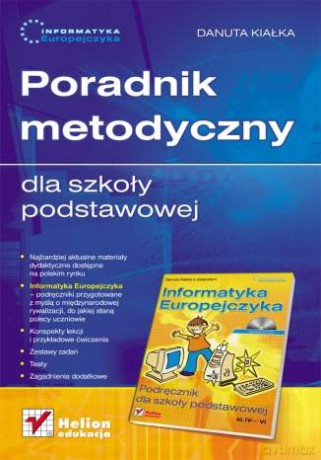 Informatyka Europejczyka. Poradnik metodyczny dla szkoły podstawowej [KSIĄŻKA]