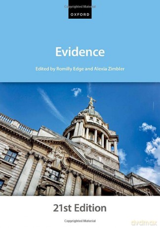 Evidence (Bar Manuals) - The City Law School [KSIĄŻKA]
