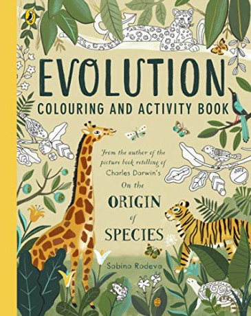 Evolution Colouring and Activity Book - Sabina Radeva [KSIĄŻKA]