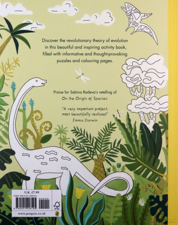 Evolution Colouring and Activity Book - Sabina Radeva [KSIĄŻKA]