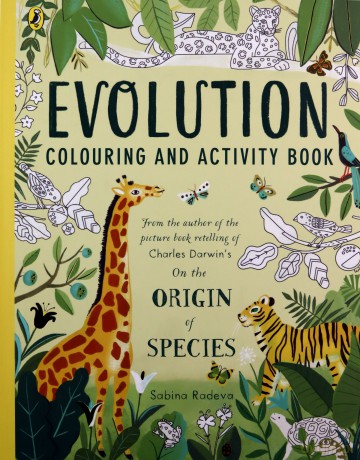 Evolution Colouring and Activity Book - Sabina Radeva [KSIĄŻKA]