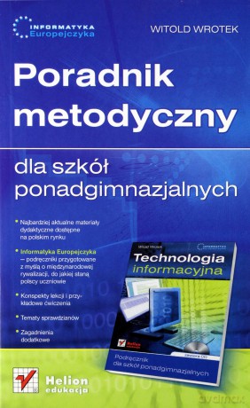Informatyka Europejczyka. Poradnik metodyczny dla szkół ponadgimnazjalnych [KSIĄŻKA]