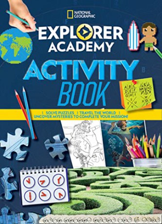 Explorer Academy Sticker Book: Solve Puzzles, Travel the World, Uncover Mysteries to Complete Your Mission! - National Geographic Kids [KSIĄŻKA]