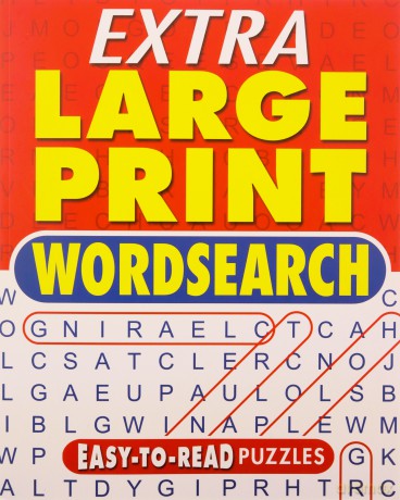Extra Large Print Wordsearch: Easy-to-Read Puzzles (Arcturus Extra Large Print Puzzles) - Eric Saunders [KSIĄŻKA]
