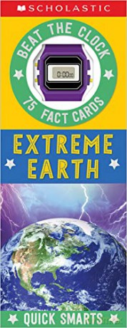 Extreme Earth Fast Fact Cards: Scholastic Early Learners (Quick Smarts): 75 Fact Cards - Scholastic [KSIĄŻKA]