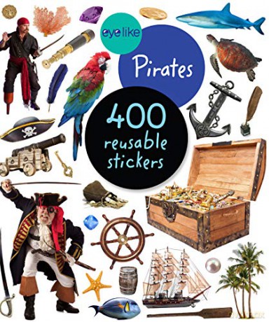 EyeLike Stickers: Pirates: 1 [KSIĄŻKA]