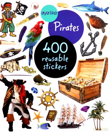 EyeLike Stickers: Pirates: 1 [KSIĄŻKA]