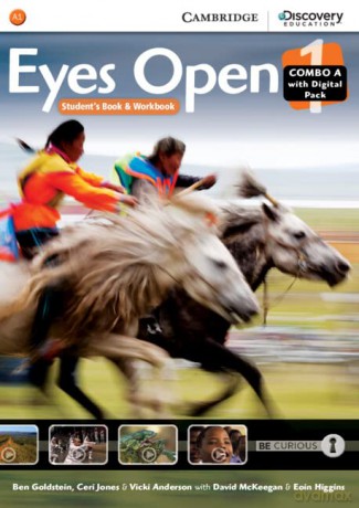 Eyes Open Level 1 Combo A with Online Workbook and Online Practice - Ben Goldstein [KSIĄŻKA]