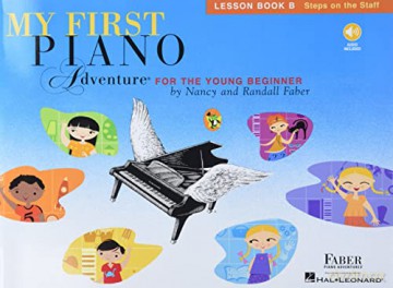 Faber Piano Adventures: My First Piano Adventure: Lesson Book B With Cd [KSIĄŻKA]